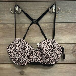 Victorias Secret leopard bikini top